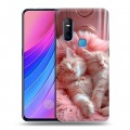 Дизайнерский пластиковый чехол для Vivo V15 котята котики