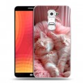 Дизайнерский пластиковый чехол для LG Optimus G2 котята котики