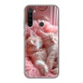 Дизайнерский силиконовый с усиленными углами чехол для Xiaomi RedMi Note 8T котята котики