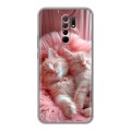 Дизайнерский силиконовый чехол для Xiaomi RedMi 9 котята котики