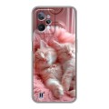 Дизайнерский силиконовый чехол для Realme C31 котята котики