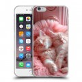 Дизайнерский силиконовый чехол для Iphone 6 Plus/6s Plus котята котики