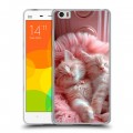 Дизайнерский пластиковый чехол для Xiaomi Mi Note котята котики