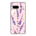 Дизайнерский силиконовый чехол для Google Pixel 7 цветы лаванда