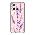 Дизайнерский силиконовый чехол для Xiaomi RedMi 12C цветы лаванда