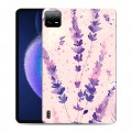 Дизайнерский силиконовый чехол для Xiaomi Pad 6 цветы лаванда