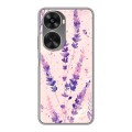Дизайнерский силиконовый чехол для Huawei Nova 11 SE цветы лаванда