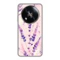 Дизайнерский силиконовый чехол для Itel RS4 цветы лаванда