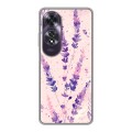 Дизайнерский силиконовый чехол для OPPO A60 цветы лаванда