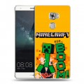 Дизайнерский пластиковый чехол для Huawei Mate S Майнкрафт Minecraft