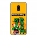 Дизайнерский пластиковый чехол для Nokia 6 Майнкрафт Minecraft