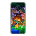 Дизайнерский силиконовый чехол для Vivo V17 Майнкрафт Minecraft