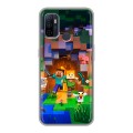 Дизайнерский силиконовый чехол для OPPO A53 Майнкрафт Minecraft