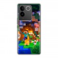 Дизайнерский силиконовый чехол для Vivo S17e Майнкрафт Minecraft