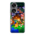Дизайнерский силиконовый чехол для Huawei Nova 11 SE Майнкрафт Minecraft