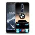Дизайнерский пластиковый чехол для Nokia 5.1 БМВ BMW