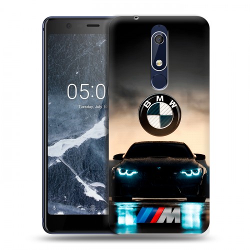 Дизайнерский пластиковый чехол для Nokia 5.1 БМВ BMW