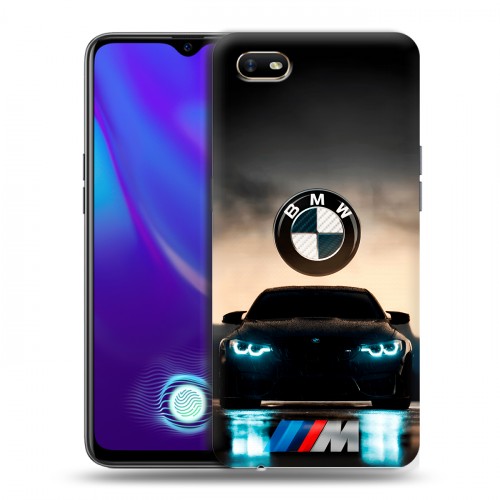 Дизайнерский силиконовый с усиленными углами чехол для OPPO A1k БМВ BMW