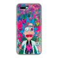 Дизайнерский силиконовый чехол для OPPO AX7 Рик и Морти Rick Morty