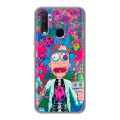 Дизайнерский силиконовый чехол для Vivo Y17 Рик и Морти Rick Morty