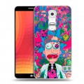 Дизайнерский пластиковый чехол для LG Optimus G2 Рик и Морти Rick Morty