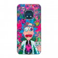 Дизайнерский силиконовый с усиленными углами чехол для Nokia XR20 Рик и Морти Rick Morty