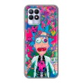 Дизайнерский силиконовый чехол для Realme 8i Рик и Морти Rick Morty
