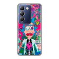 Дизайнерский силиконовый чехол для Vivo V30 Lite Рик и Морти Rick Morty