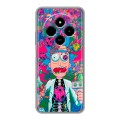 Дизайнерский силиконовый чехол для Xiaomi RedMi 14C Рик и Морти Rick Morty