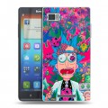 Дизайнерский пластиковый чехол для Lenovo Vibe Z Рик и Морти Rick Morty