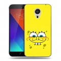 Дизайнерский пластиковый чехол для Meizu MX5 спанчбоб спанч боб