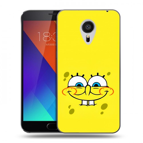 Дизайнерский пластиковый чехол для Meizu MX5 спанчбоб спанч боб