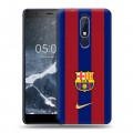 Дизайнерский пластиковый чехол для Nokia 5.1 Барселона Barcelona