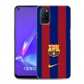Дизайнерский пластиковый чехол для OPPO A52 Барселона Barcelona