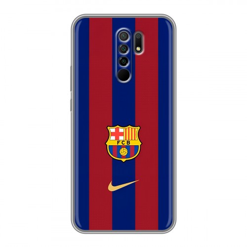 Дизайнерский силиконовый чехол для Xiaomi RedMi 9 Барселона Barcelona