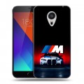 Дизайнерский пластиковый чехол для Meizu MX5 БМВ BMW