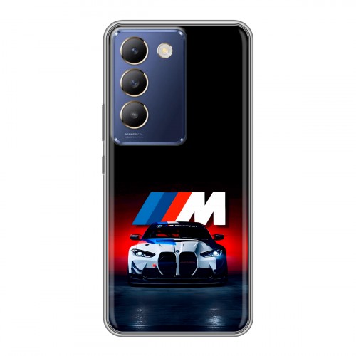 Дизайнерский силиконовый чехол для Vivo V30 Lite БМВ BMW