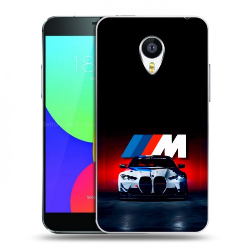 Дизайнерский пластиковый чехол для Meizu MX4 БМВ BMW