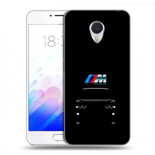 Дизайнерский пластиковый чехол для Meizu M3E БМВ BMW