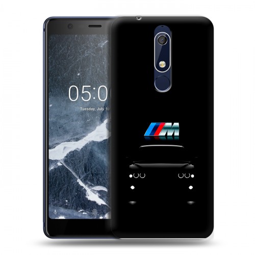 Дизайнерский пластиковый чехол для Nokia 5.1 БМВ BMW