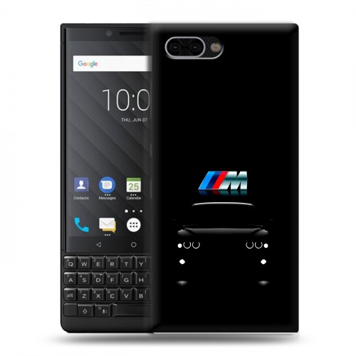 Дизайнерский пластиковый чехол для BlackBerry KEY2 БМВ BMW