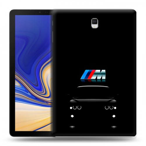 Дизайнерский силиконовый чехол для Samsung Galaxy Tab S4 БМВ BMW