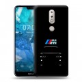 Дизайнерский пластиковый чехол для Nokia 7.1 БМВ BMW