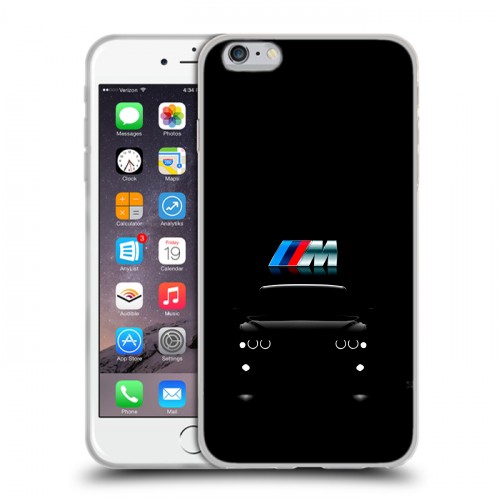 Дизайнерский силиконовый чехол для Iphone 6 Plus/6s Plus БМВ BMW