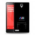 Дизайнерский пластиковый чехол для Xiaomi RedMi Note БМВ BMW