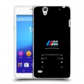 Дизайнерский пластиковый чехол для Sony Xperia C4 БМВ BMW