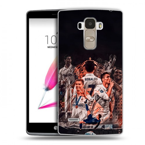 Дизайнерский пластиковый чехол для LG G4 Stylus Реал Роналдо Real Ronaldo