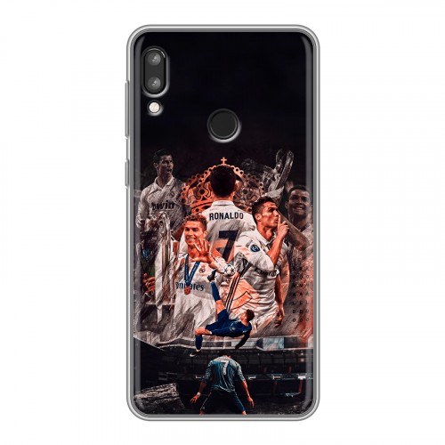 Дизайнерский силиконовый чехол для Lenovo K5 Pro Реал Роналдо Real Ronaldo