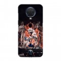 Дизайнерский силиконовый чехол для Nokia G20 Реал Роналдо Real Ronaldo