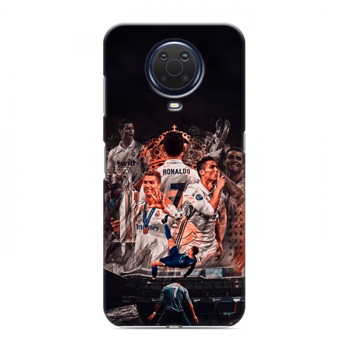 Дизайнерский силиконовый чехол для Nokia G20 Реал Роналдо Real Ronaldo